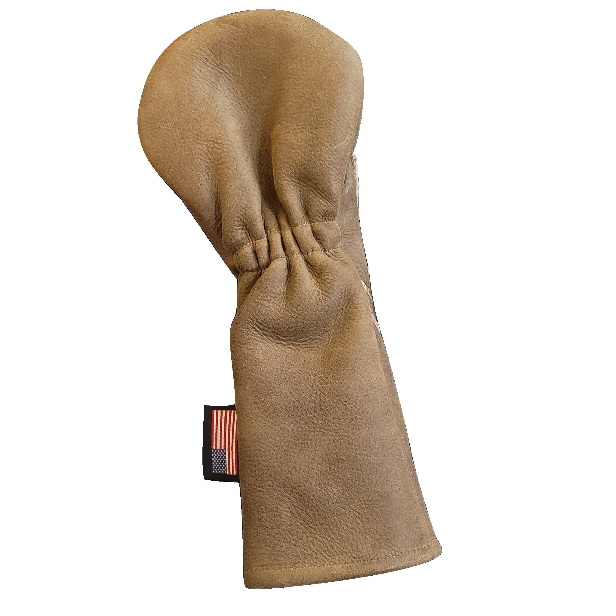 One Of A Kind! The Bourbon Inspired Golden Buffalo Fairway Wood Headcover #2! - Robert Mark Golf