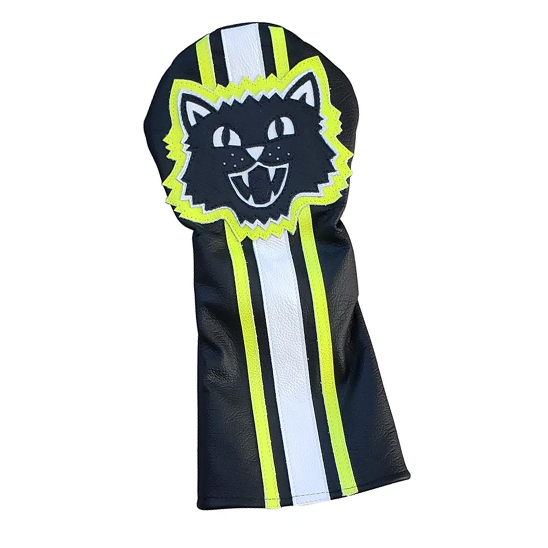 Only 10 Made! "Neon Racer Cat"  Driver Headcover - Robert Mark Golf