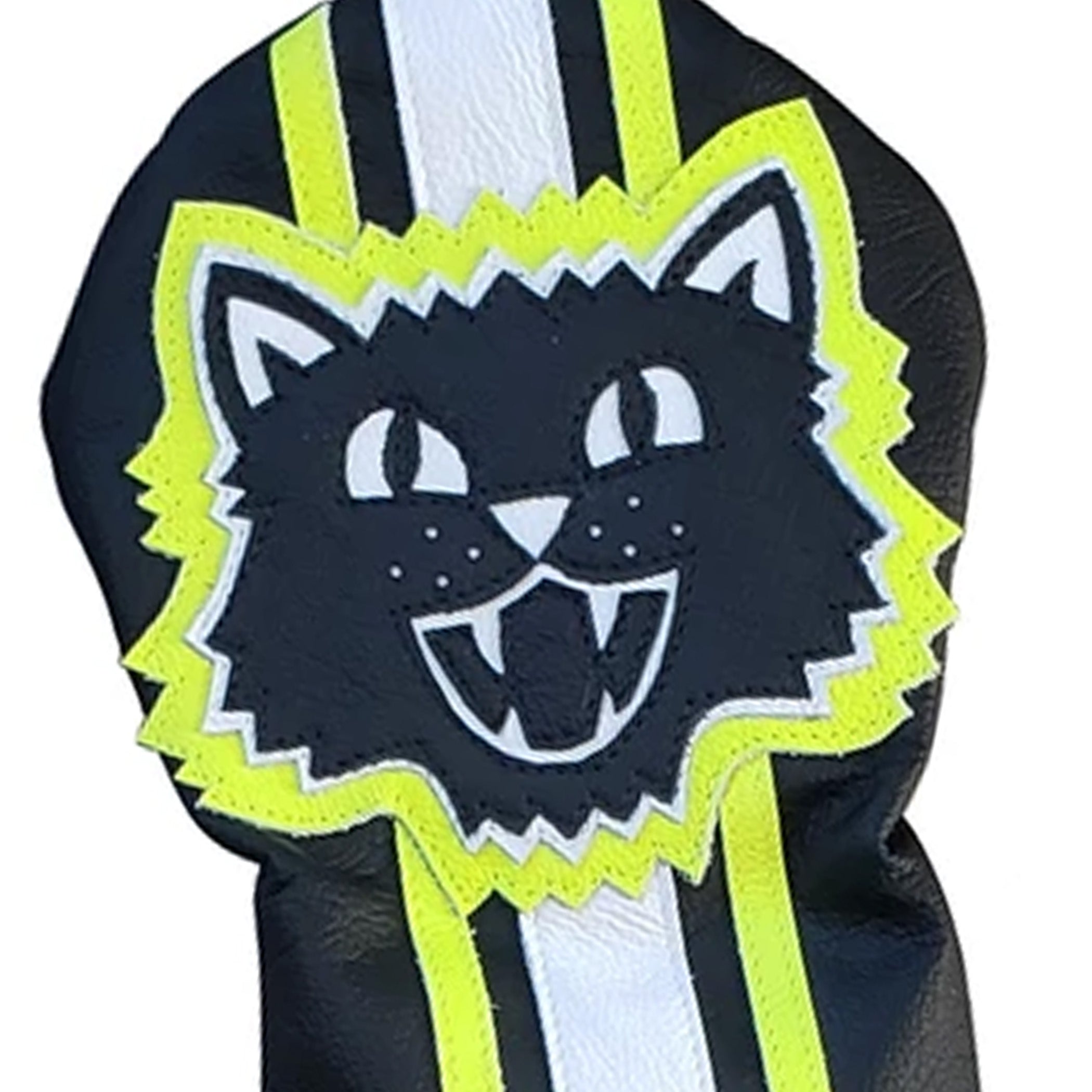 Only 10 Made! "Neon Racer Cat"  Driver Headcover - Robert Mark Golf