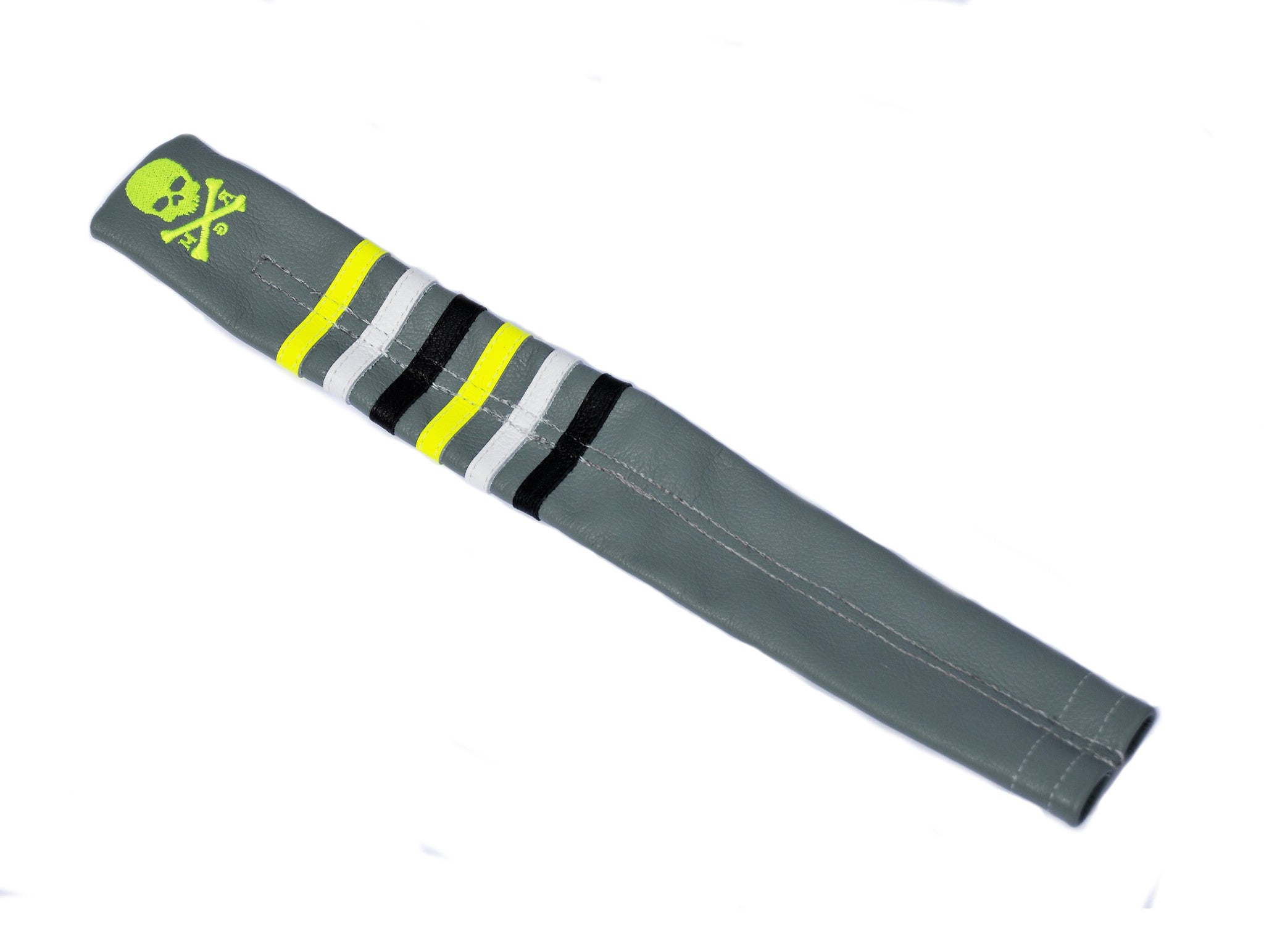 The Stripes Skull & Bones Alignment Sticks Cover - Robert Mark Golf