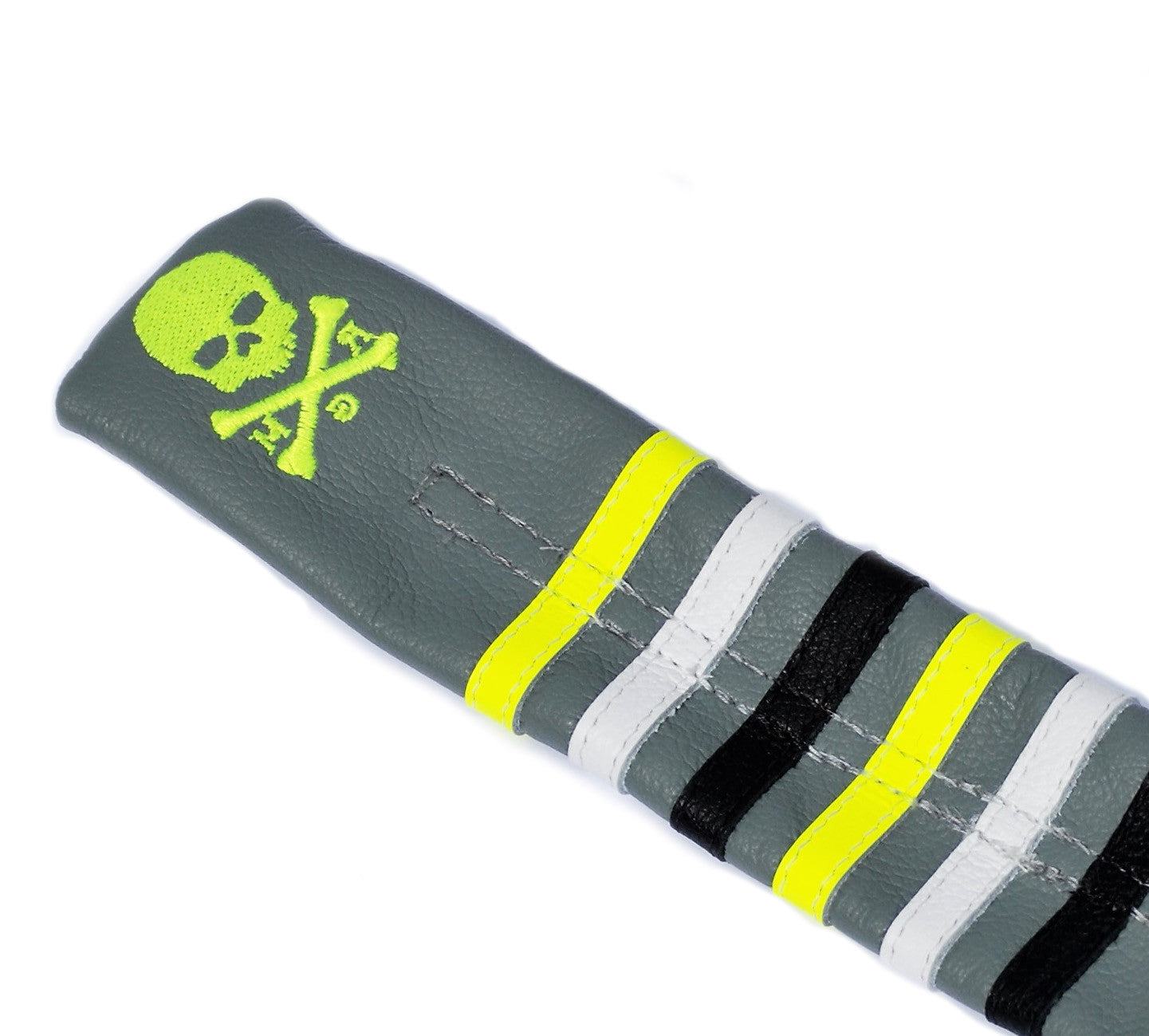 The Stripes Skull & Bones Alignment Sticks Cover - Robert Mark Golf