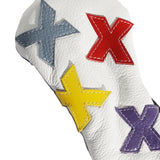 The RMG "Dancing X's" Headcover - Multi Sizes - Robert Mark Golf