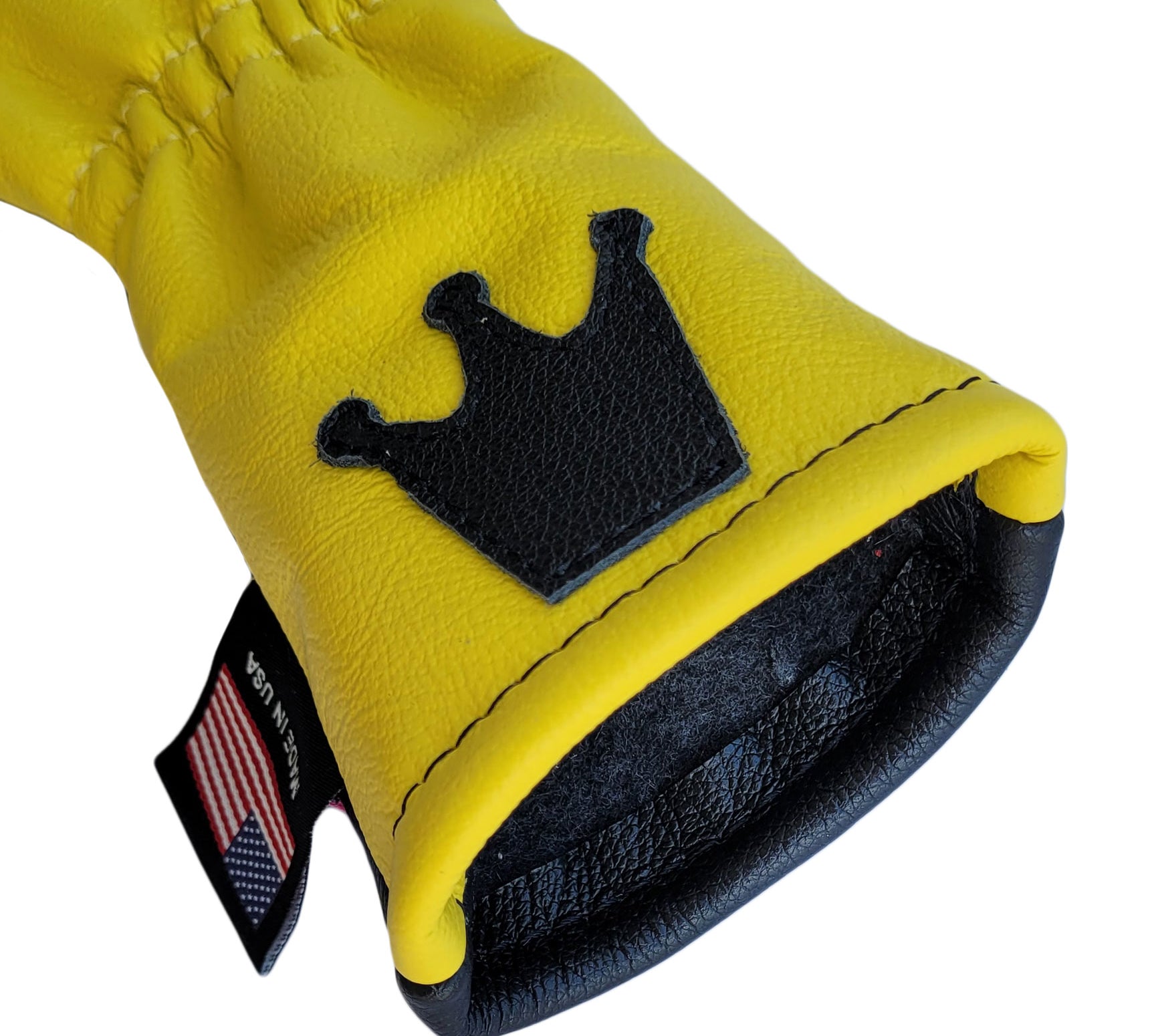 One-Of-A-Kind! The Black "Dancing X's" Hybrid Headcover - Robert Mark Golf