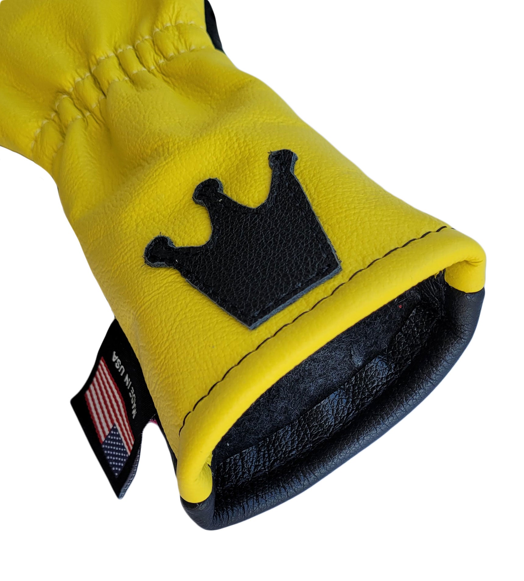 One-Of-A-Kind! The Black "Dancing X's" Hybrid Headcover - Robert Mark Golf