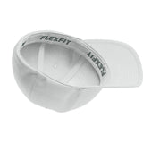 NEW! The RMG Signature White Flexfit Baseball Hat - Robert Mark Golf