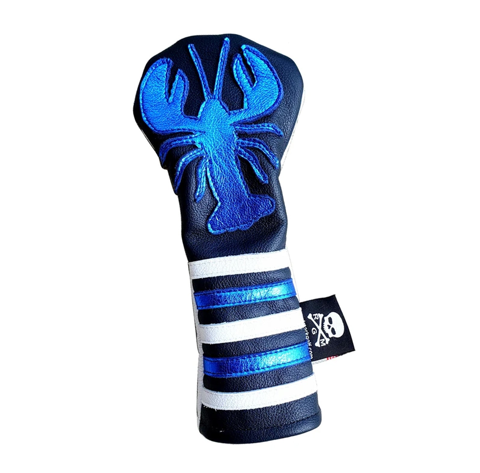 The "Lucky Blue Lobster" Hybrid or Fairway Wood Headcover - Robert Mark Golf