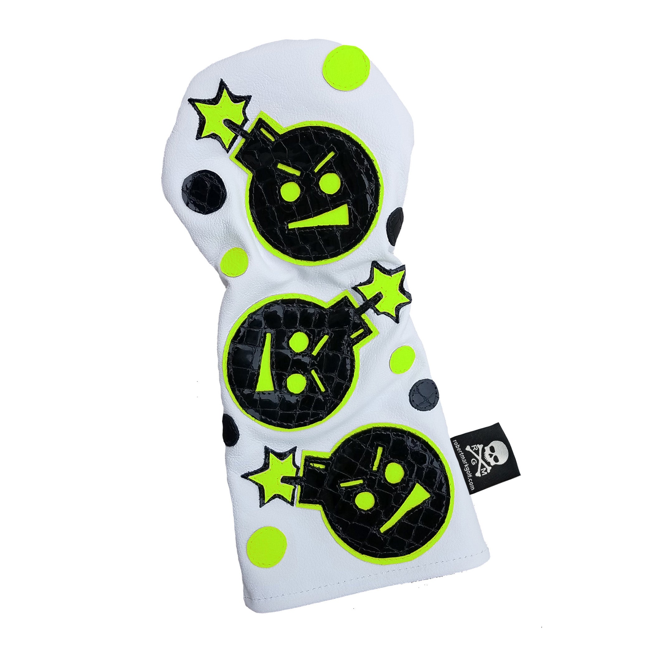 NEW! The Dancing "Angry Bomb" Driver Headcover - Robert Mark Golf