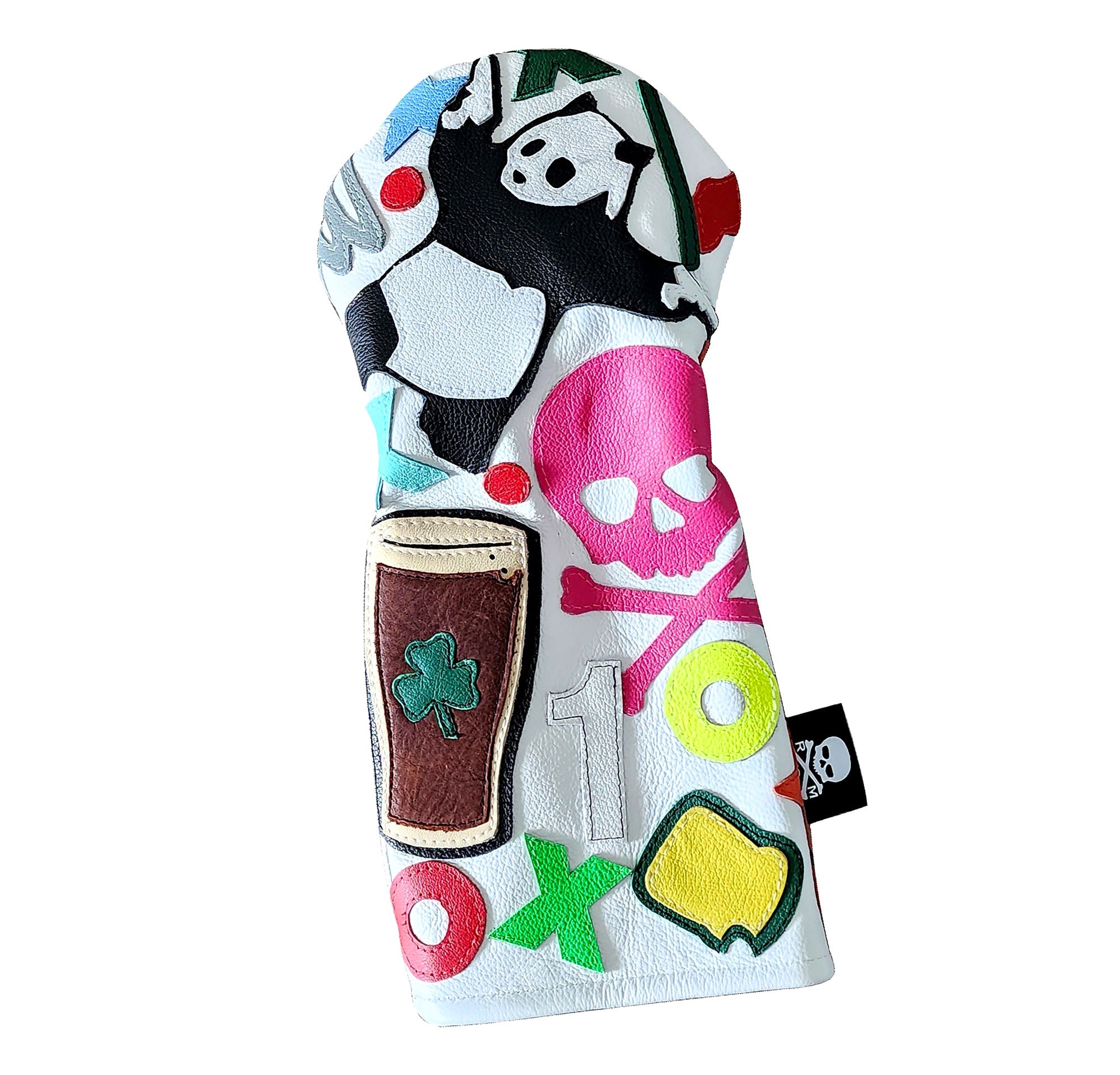 New! Rare! Limited Edition! The RMG Collage Driver Headcover - Robert Mark Golf