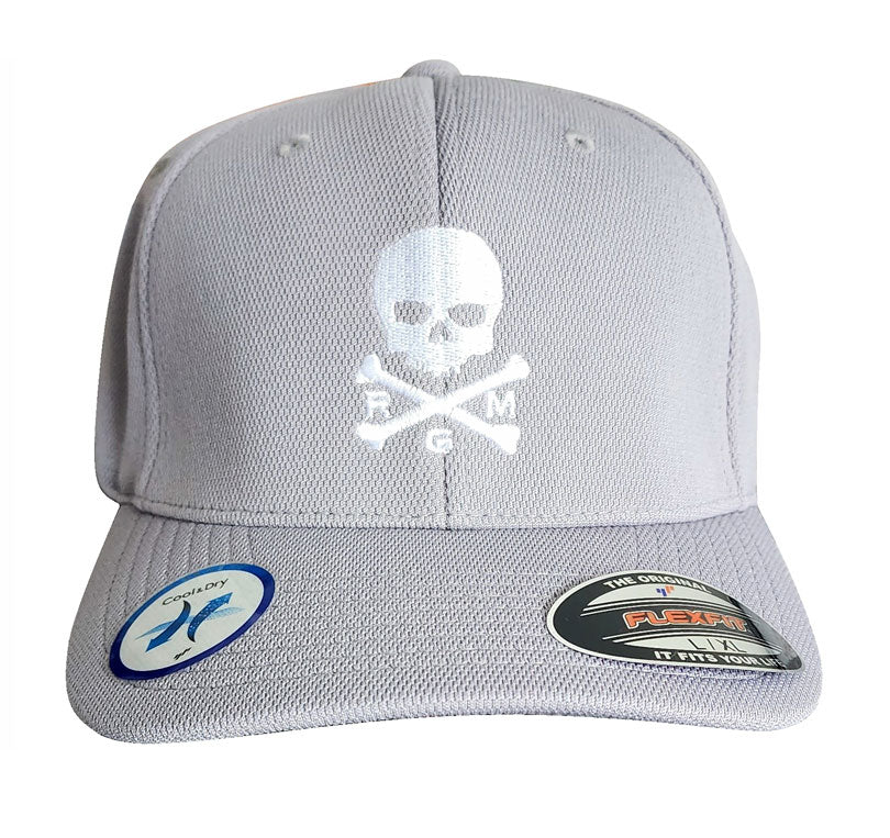 NEW! The RMG Signature Grey Flexfit Baseball Hat - Robert Mark Golf