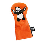 Panda With Guns Headcover - Robert Mark Golf