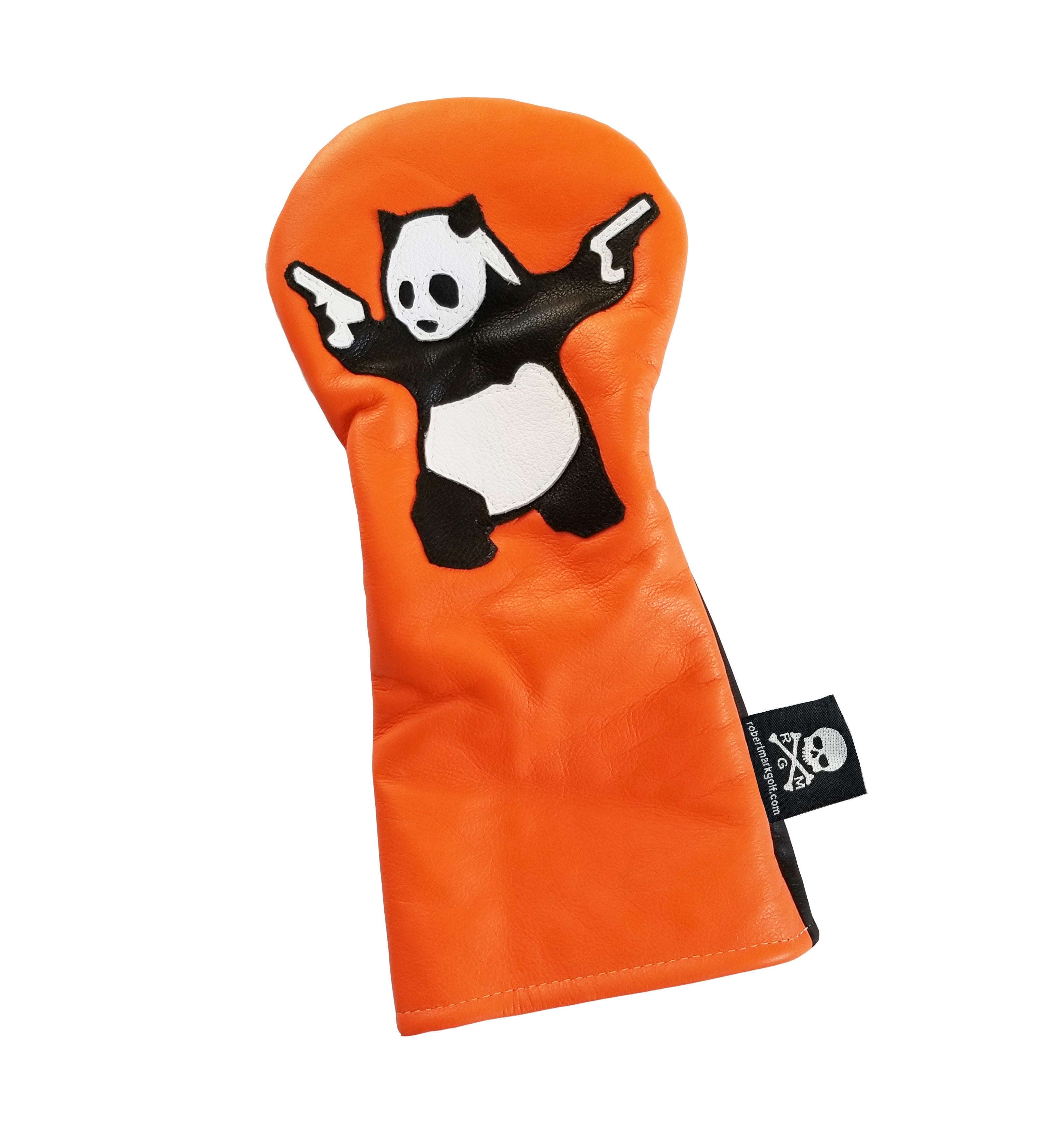 Panda With Guns Headcover - Robert Mark Golf