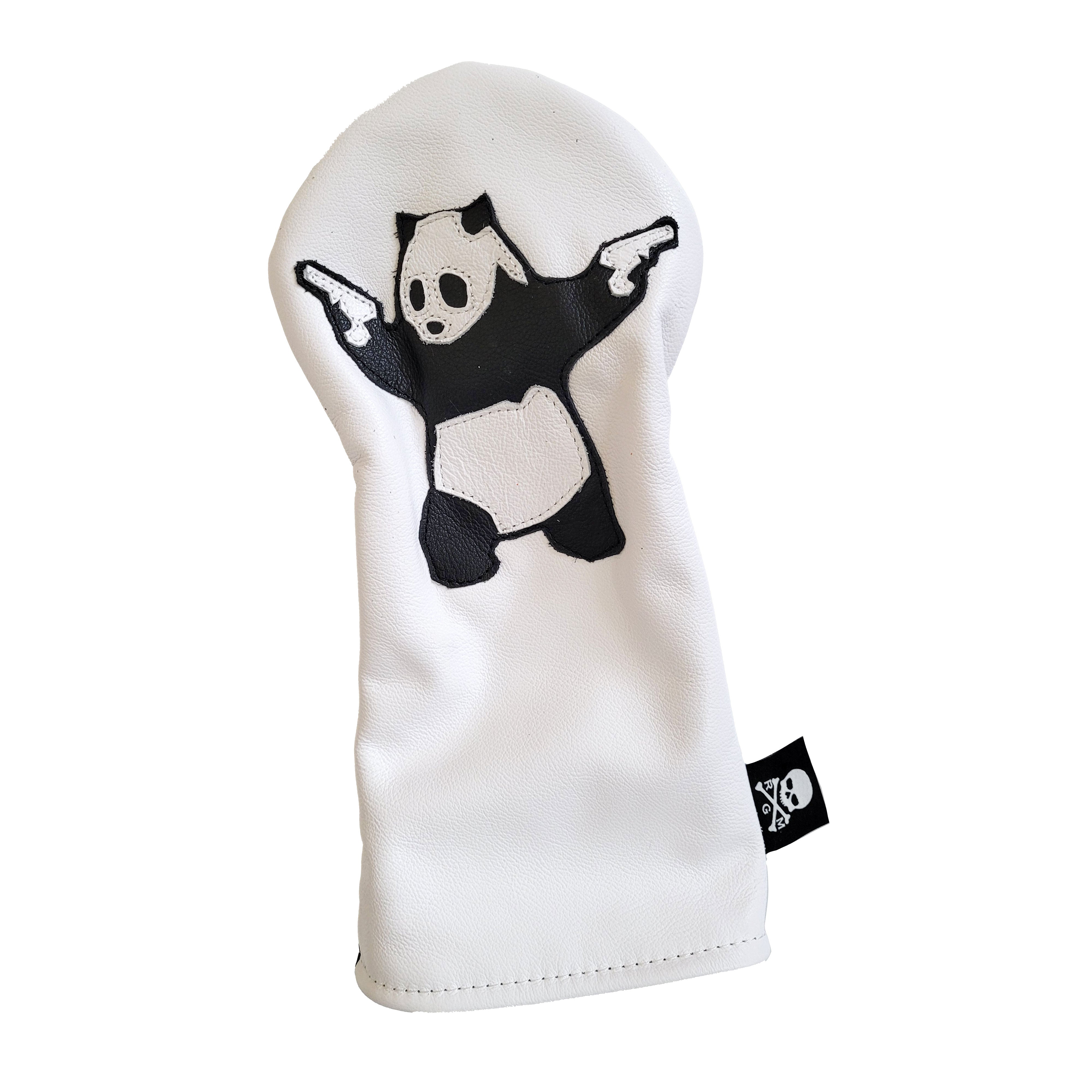 Panda With Guns Headcover - Robert Mark Golf