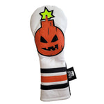 HALLOWEEN Limited Edition! The "Angry Pumpkin Bomb" Fairway Headcover - Robert Mark Golf