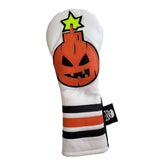 HALLOWEEN Limited Edition! The "Angry Pumpkin Bomb" Fairway Headcover - Robert Mark Golf