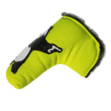 The Neon Yellow Panda With Guns Putter Cover - Robert Mark Golf