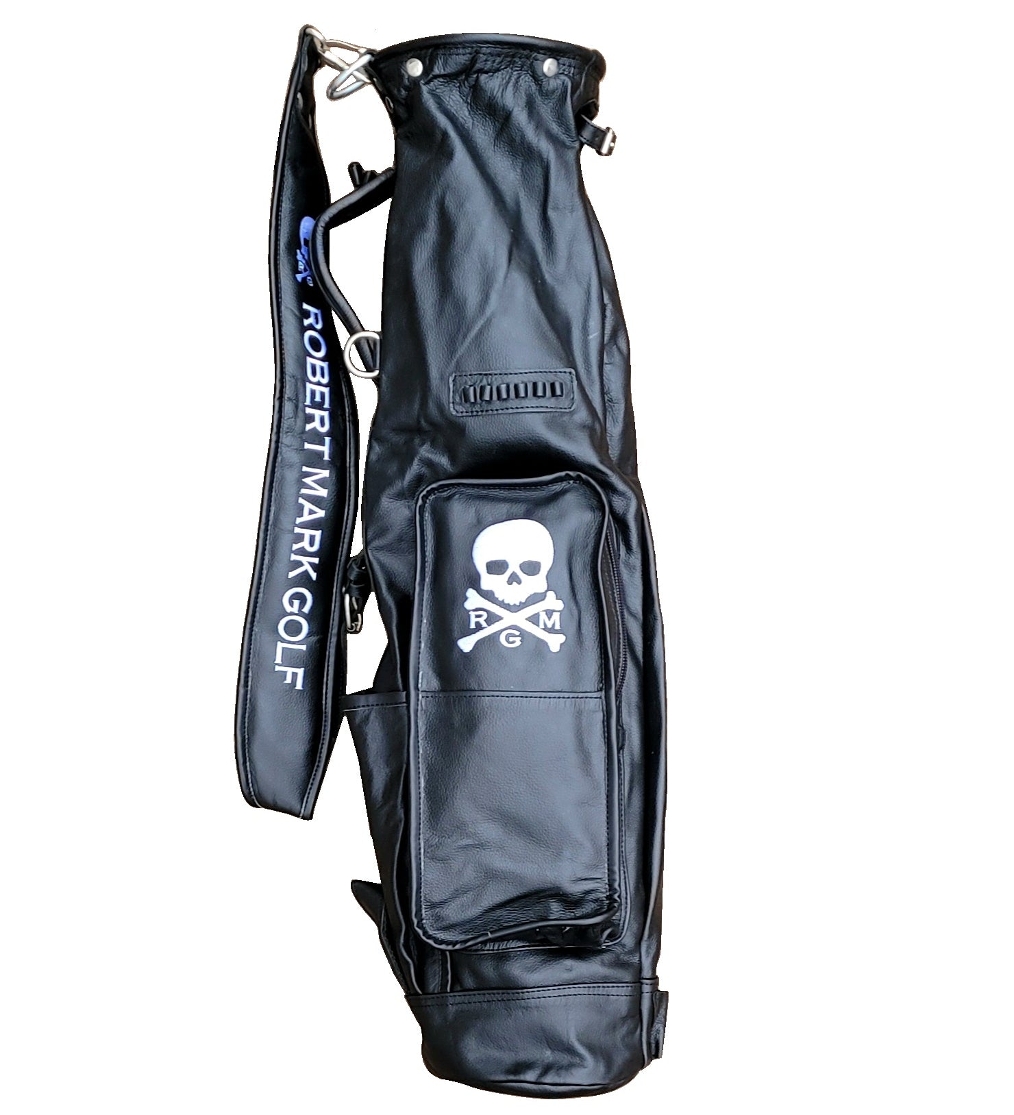 New Release! The 100% Leather, RMG Sunday Carry Golf Bag! Ships immediately! - Robert Mark Golf