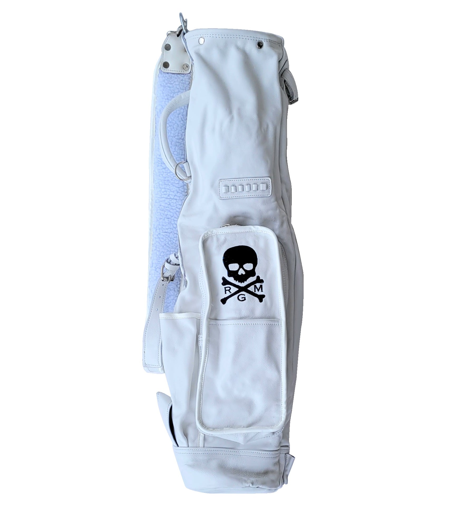 New Release! The 100% Leather, RMG Sunday Carry Golf Bag! Ships immediately! - Robert Mark Golf