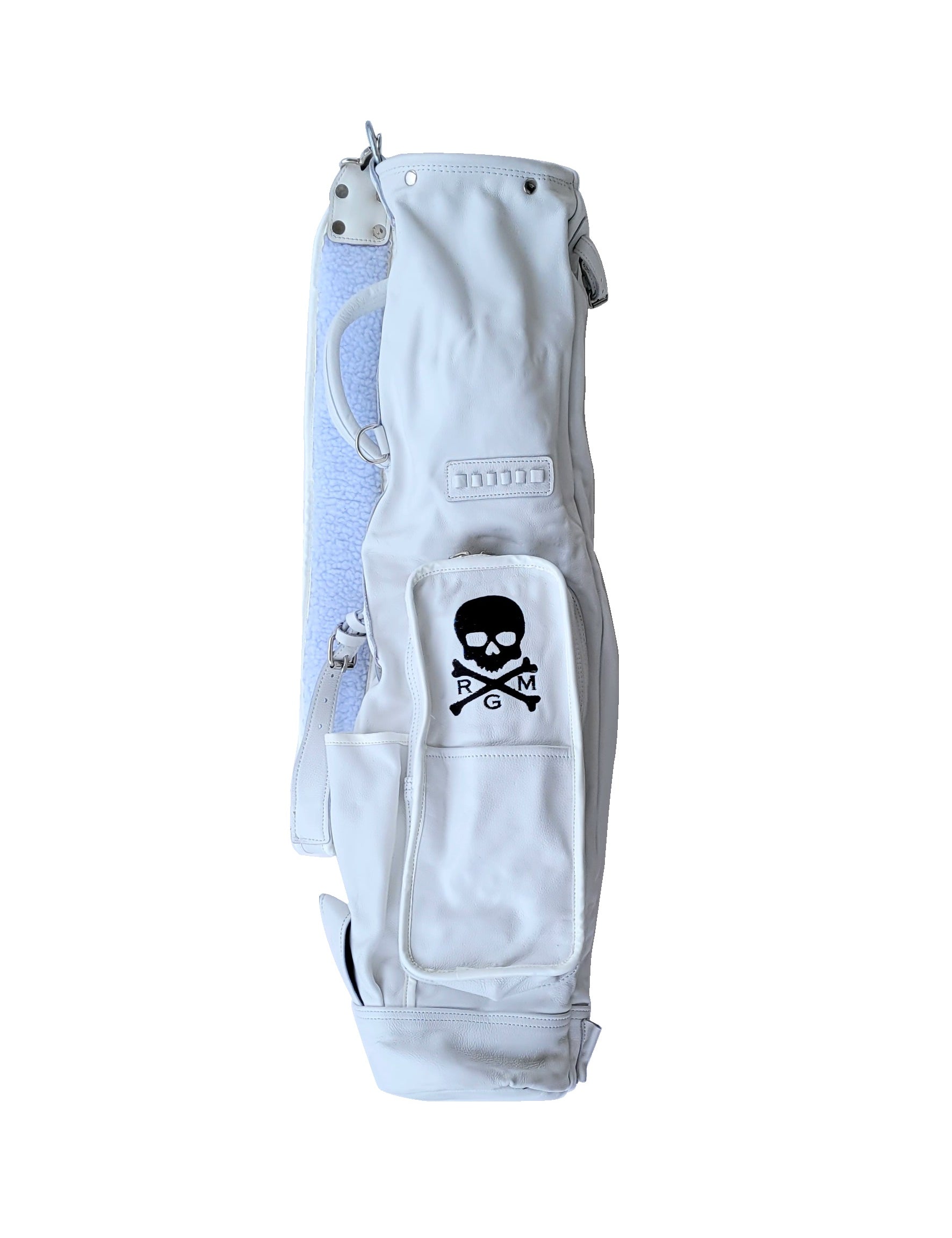 New Release! The 100% Leather, RMG Sunday Carry Golf Bag! Ships immediately! - Robert Mark Golf