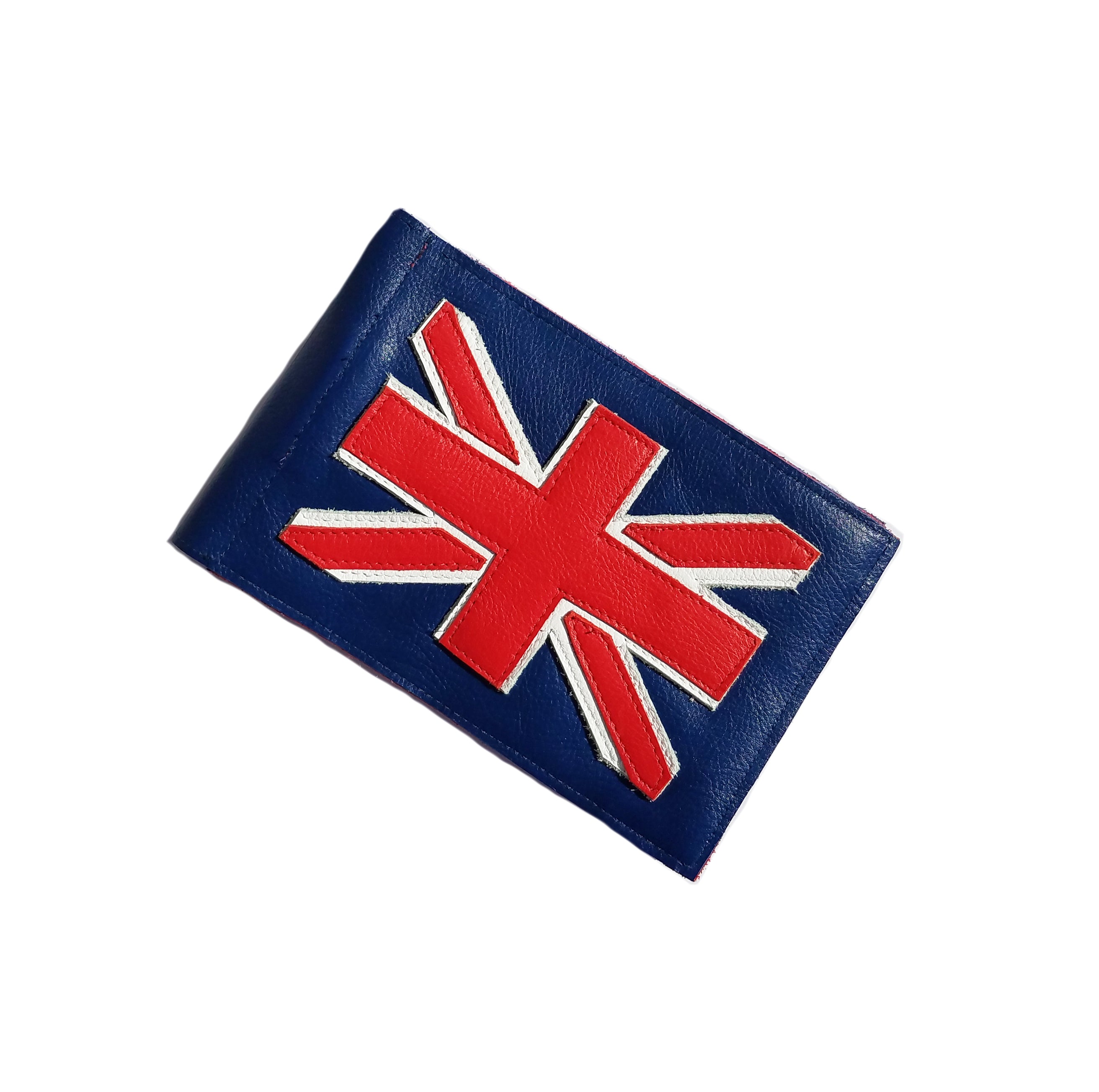 NEW! Union Jack Flag Skull & Bones Scorecard Holder - Robert Mark Golf
