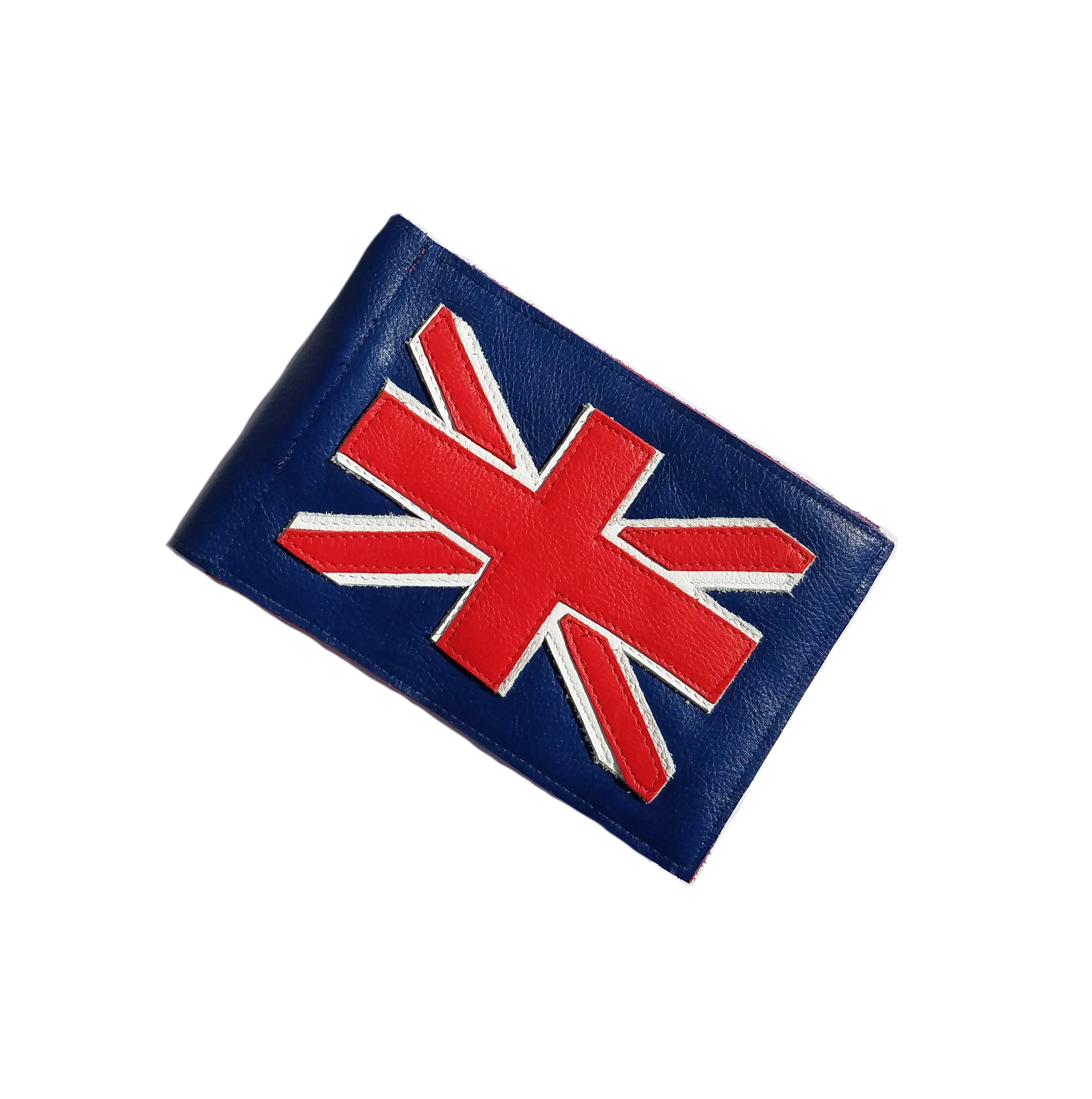 NEW! Union Jack Flag Skull & Bones Scorecard Holder - Robert Mark Golf