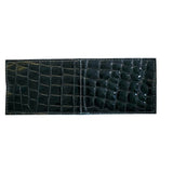 NEW! RMG Black Patent Leather Alligator Embossed / Tiffany Blue Leather Cash Cover/ Wallet - Robert Mark Golf