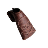Limited Edition! The RMG Skull & Bones Baseball Glove Leather Putter Cover