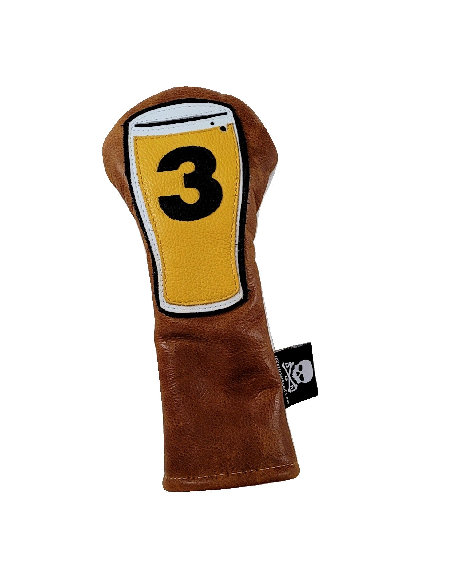 Limited Edition! Beer Wood, 3 Wood Fairway Headcover - Robert Mark Golf