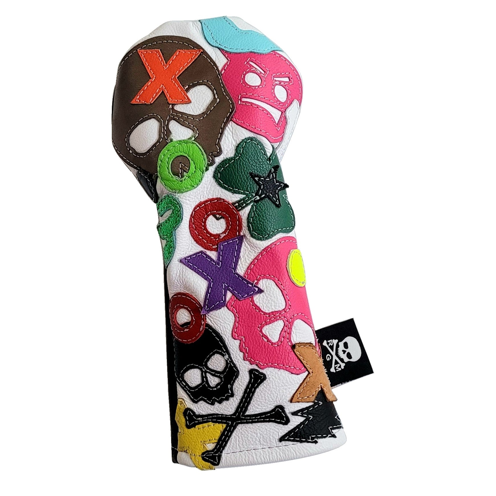 New! One-Of-A-Kind! The RMG Collage Fairway Wood Headcover - Robert Mark Golf
