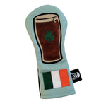 One-Of-A-Kind! The Irish Pint & Flag Fairway Wood Cover - Robert Mark Golf