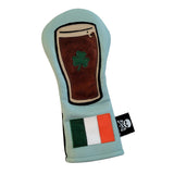 One-Of-A-Kind! The Irish Pint & Flag Fairway Wood Cover - Robert Mark Golf