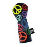 New! Limited Edition! The RMG Dancing Peace Signs Fairway Wood Headcover