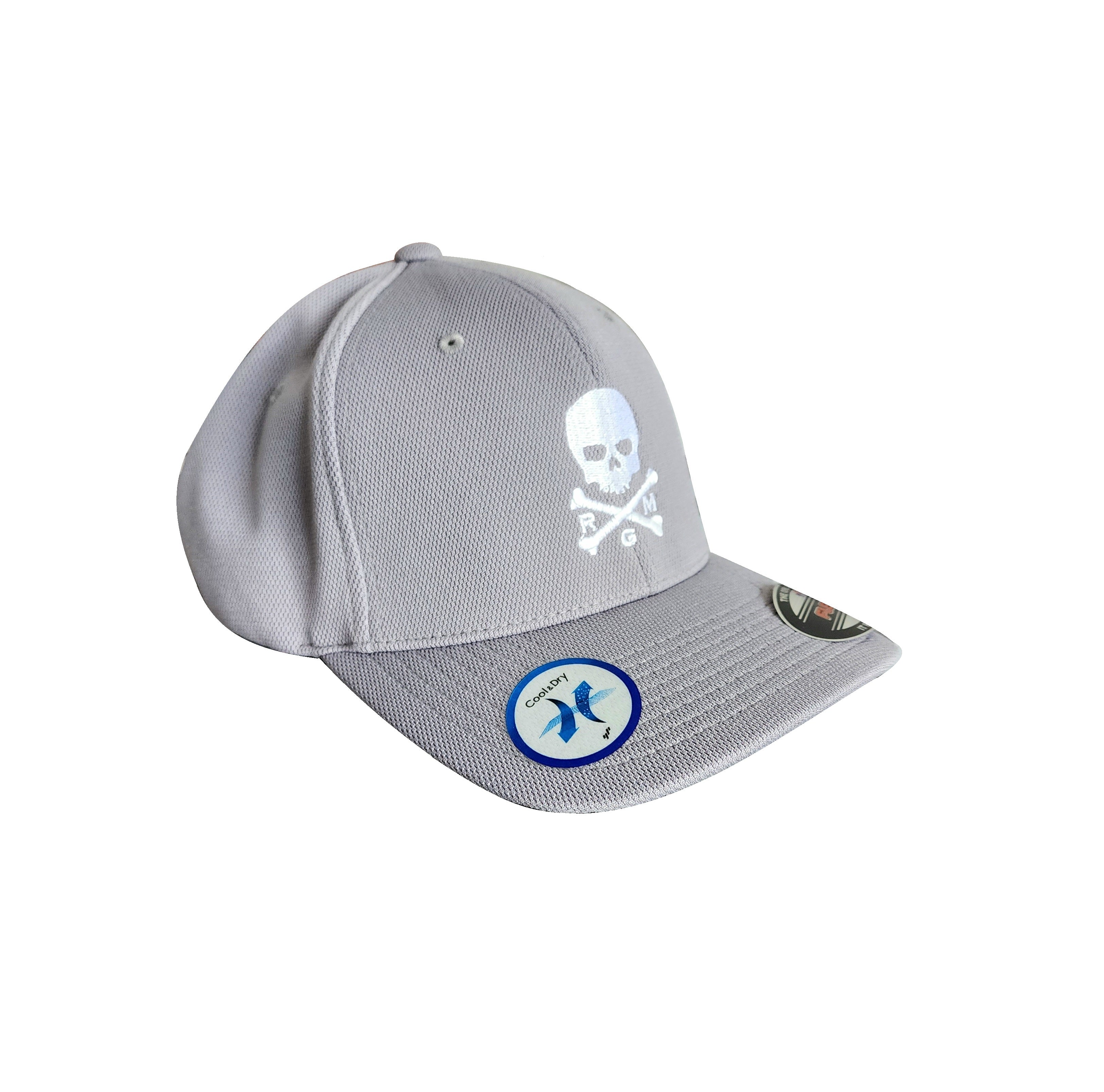 NEW! The RMG Signature Grey Flexfit Baseball Hat - Robert Mark Golf