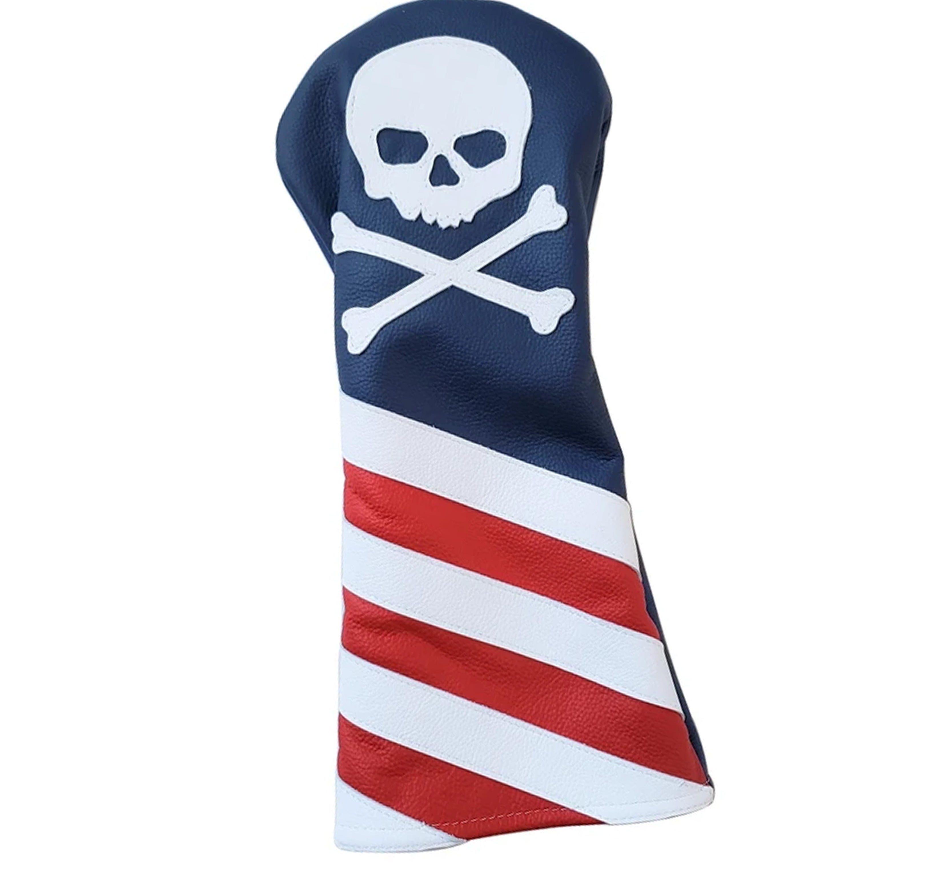 The USA Flag Skull & Bones Headcover - Robert Mark Golf