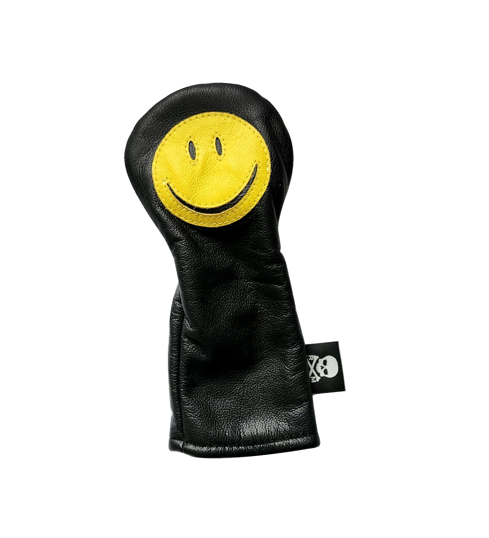 Limited Edition! Smiley Face, 3 Wood Fairway Headcover - Robert Mark Golf